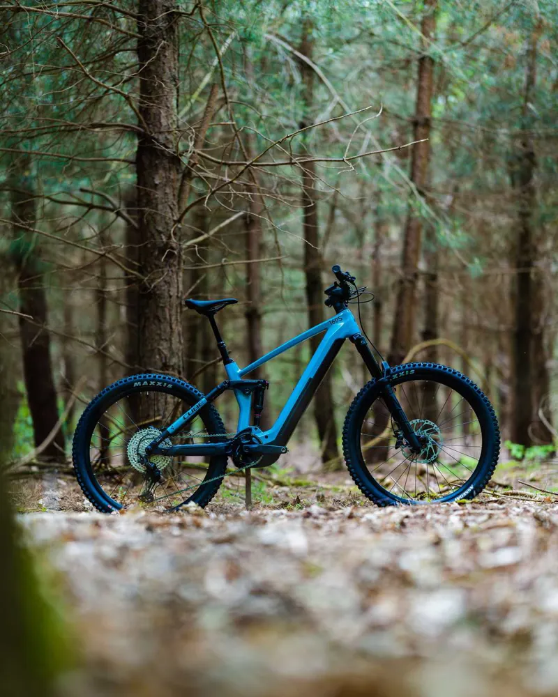 Cube Stereo Hybrid 160 HPC SL 750 27.5 Electric Mountain Bike 2022 Aqua-4